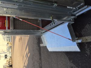 Materials Hoist Loading Ramp