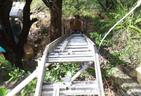 Adjustable Angle Ladder Track