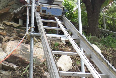 Difficult Access Ladder LIft